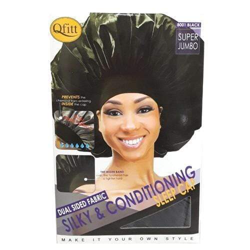 Qfitt Silky and Conditioning Sleep Cap #8001